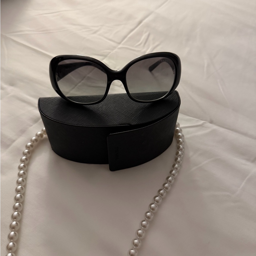 Prada Black Sunglasses with Case